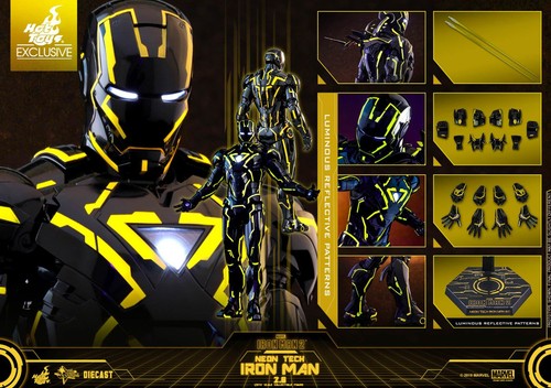 Hot toys mms523d29 iron - man, 2