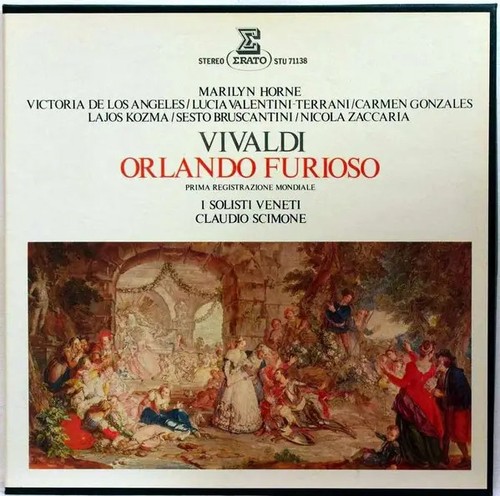 Box vivaldi orlando furioso - lp-box,