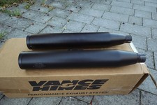 Silenziatori eliminator 300 slip-on  marmitte nere softail 18-up Vance & hines