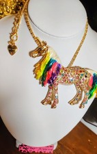 Collana Unicorno Arcobaleno