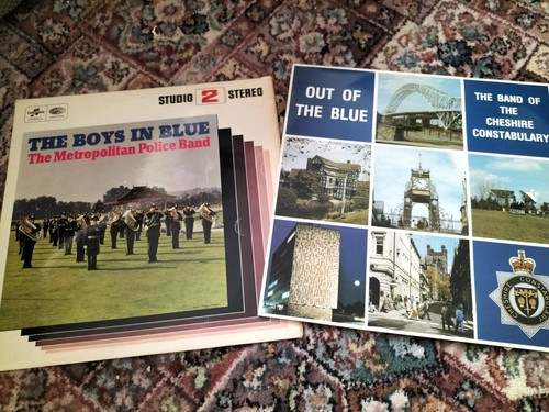 2lps vinyl police bands - police,