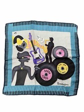 BARACCIALINI FOULARD DONNA WOMAN SCARF VINTAGE JHD7958