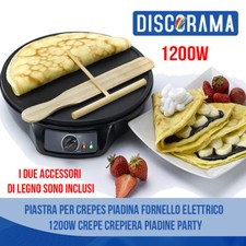 Piastra per crepes piadina - piastra,