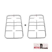 COPPIA GRIGLIE CUCINA 4 FUOCHI PIANO COTTURA NARDI 45,4 X 24,5 cm