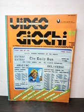 Rivista VIDEOGIOCHI Jackson Num 27 1985 ATARI Retrogame Commodore Intellevision