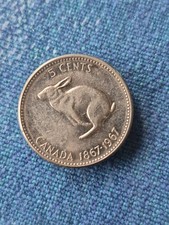 1967 Canada Nickel Rabbit