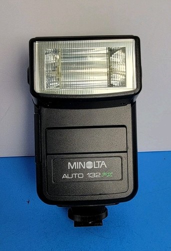 Flash minolta auto - flash, 132x.