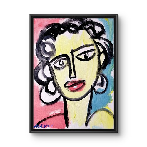 Tela originale arte donna - 9, x