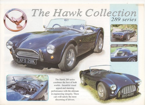 Hawk 289 series kit - series,