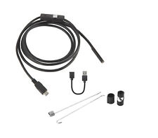 ENDOSCOPIO USB TELECAMERA ISPEZIONE FLESSIBILE 6 LED 10 METRI IMPERMEABILE SONDA