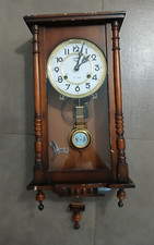 Orologio a Pendolo da Muro Parete Loengrin 31 Day in Legno Vintage