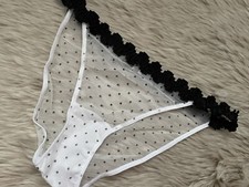 Mutandina In Tulle Trasparente