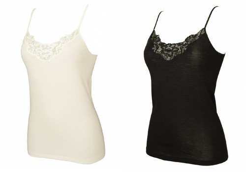 Canottiera top laccino - , donna
