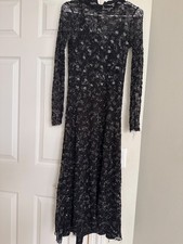 Abito Zara nero paillettes