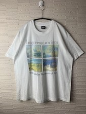 [Usato] Maglietta Vintage Anni 90 Museo Impressionista di Toledo Punto Singolo Arte JP