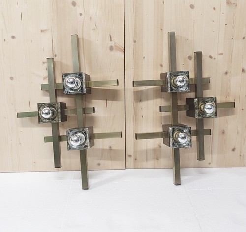 Coppia lampade cubiche