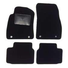 Set Tappetini Tappeti Auto in Moquette per Opel Insignia 2008 2013,neri (4ganci)