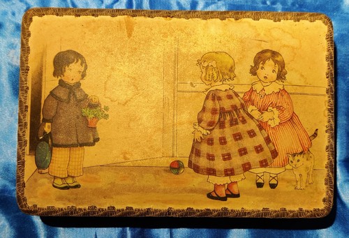 Scatola cartone vintage - scatola,