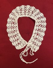 Vintage Colletto A Uncinetto