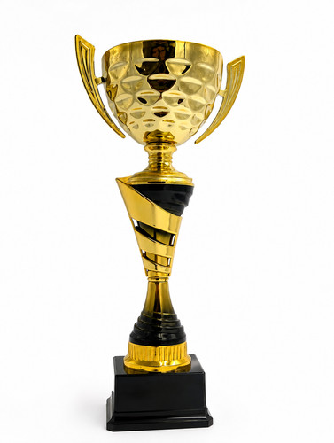 Coppa premiazione oro nera - coppa,