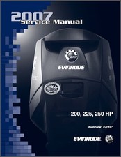 Evinrude tec 200 225 250 - 250, hp