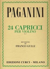 Nicolo paganini 24 capricci - paganini,