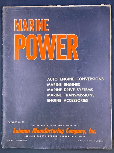 Marine power auto engine - power,