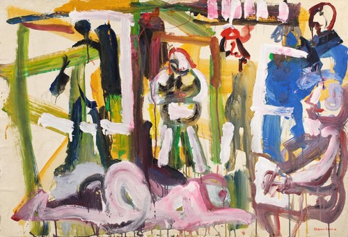 Dipinto bernard damiano - bernard,