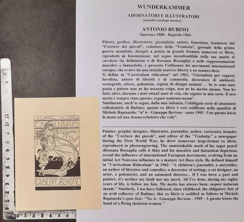 Wunderkammer exlibris 420 - exlibris,