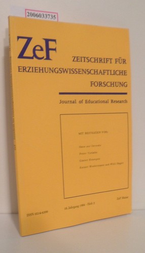 Zef zeitschrift für - zef,