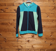 Felpa DC STAR  tg. M Usato (Sa1994) Blu e Verde Vintage Track Top