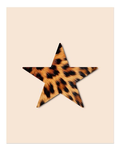 Modello leopardo stella arte