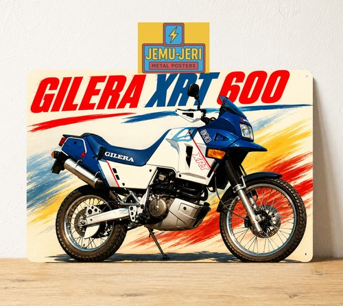 Insegna metallo moto avventura - insegna,