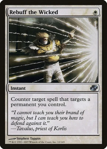 Magic the gathering - gathering, rebuff