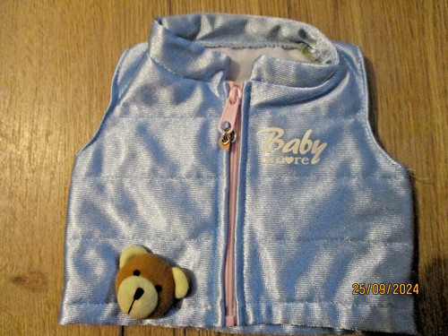 Gilet matelassé bleu sans - matelassé,