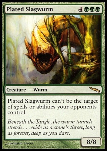 Plated slagwurm mirrodin - slagwurm, ~