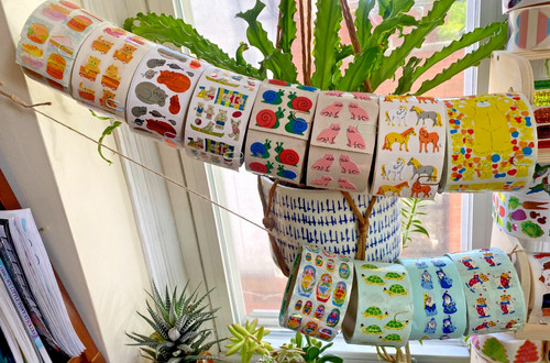Retro stickermagic stickers - retro,