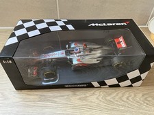 Minichamps Scala 1/18 McLaren Mercedes MP4-27 Jenson Pulsante F1 2012 Da Collezione