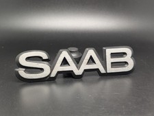 SAAB 122MM LOGO SIGLA EMBLEMA FREGIO STEMMA SCRITTA BADGE TARGA TARGHETTA NOME