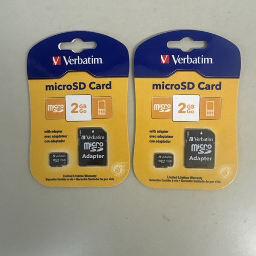 Scheda microsd verbatim - microsd, 2gb