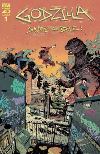 Godzilla skate die 1 - skate, #1