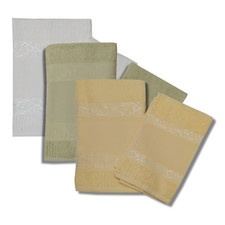 Asciugamano bagno+ospite con