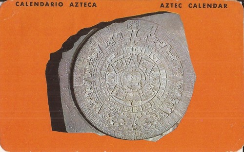 Calendario azteco - /,