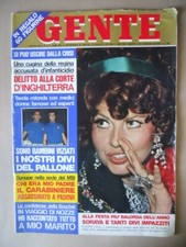 GENTE n�27 1974  Soraya Barbara Bouchet  Raquel Welch Drupi  [G234]