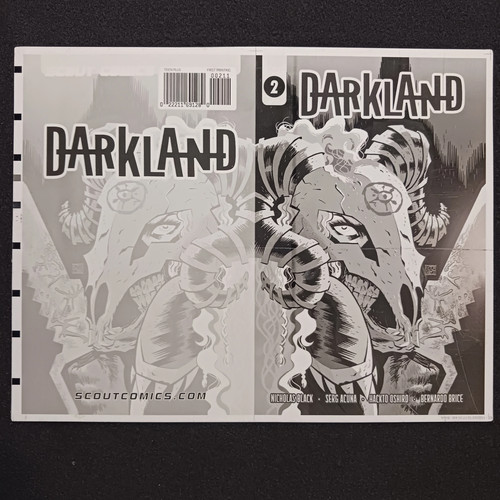 Darkland copertina nera - copertina,