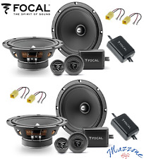 FOCAL ASE 165 KIT 8 CASSE ALFA ROMEO 156 164 166 CONN ANT/POST ALTOPARLANTI AUTO