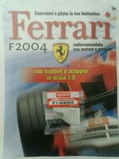 Ferrari Formula 1 F2004 De Agostini Kyosho a Scoppio Ricambio N°68 04068 Nuovo 