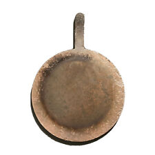 Griglia pancake vintage fatta a mano piatta Tawa ferro Roti Chapati manico acciaio
