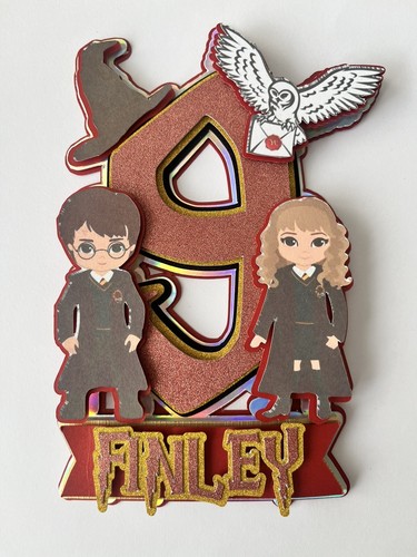 Cake topper ispirato a - 3d,