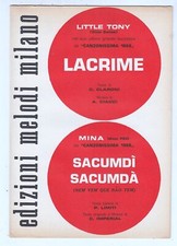 Spartito MINA Sacumdì
